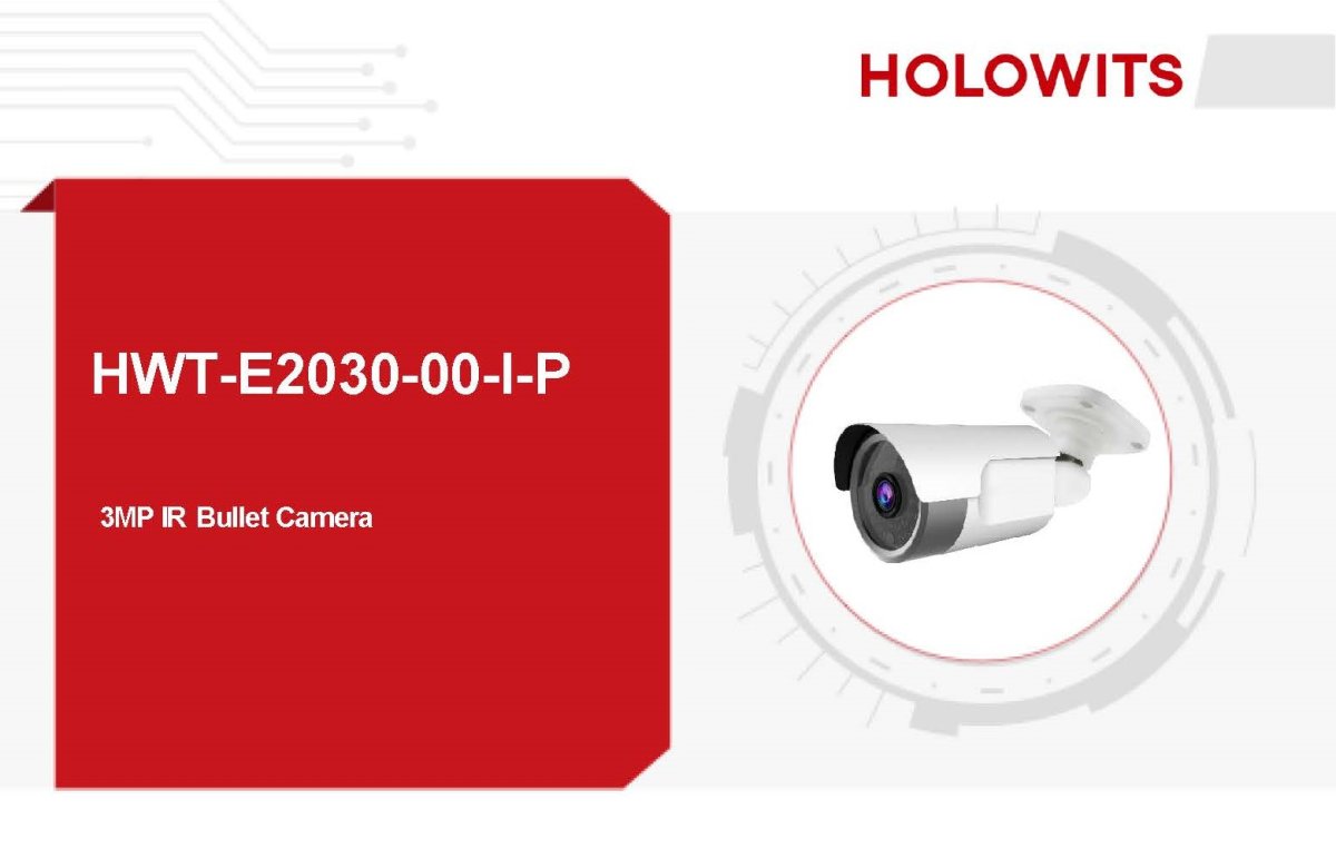 HWTE203000IP (3.6mm) ESeries 3MP 3.6mm IP66 IR Bullet aimgroup